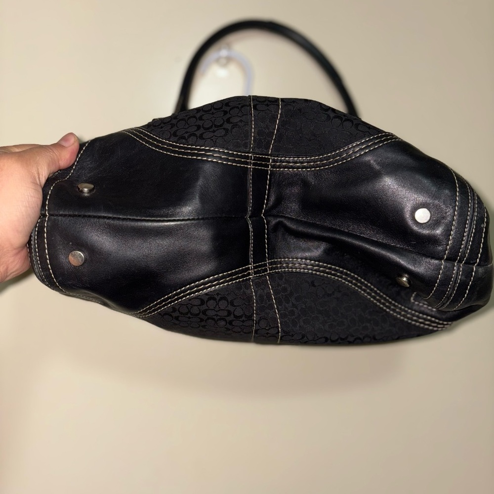 Vintage Coach 3648 Canvas Satchel Signature Soho - Picture 10 of 12